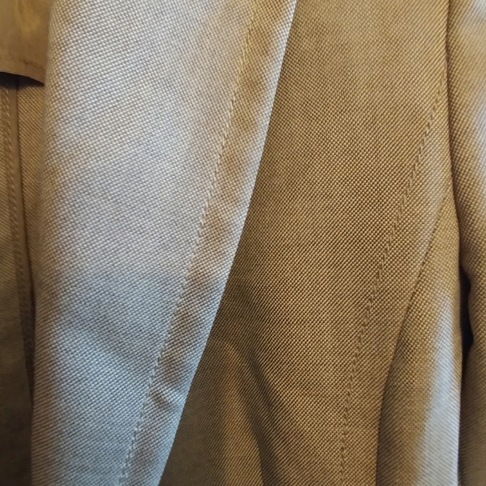 Akris Punto 100% Wolle-laine-wool Beige Blazer - Picture 10 of 14